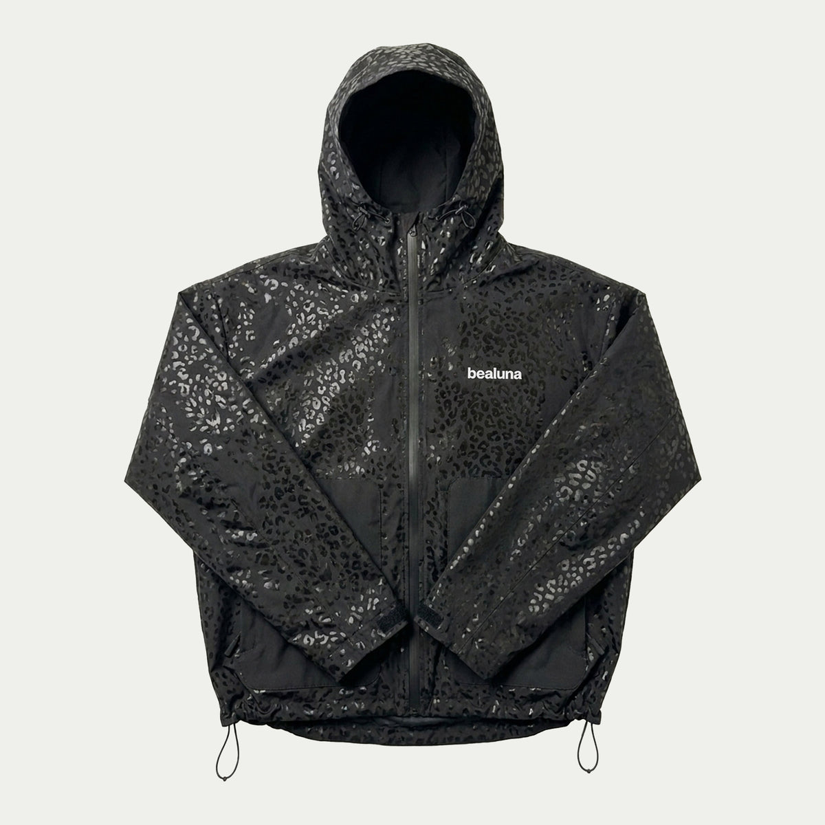 Veste mouillée, imprimé visible