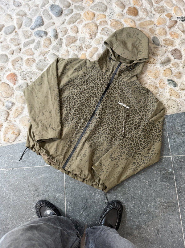 Veste de pluie guépard réactive à l'eau - Vert