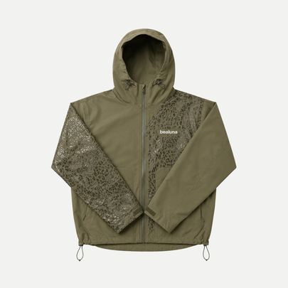 Veste de pluie guépard réactive à l'eau - Vert